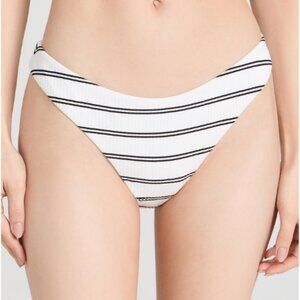 Madewell | Carp Stripe Ribbed Women's Bikini Bottoms